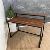 میز پایه فلزی * چوب و فلز اداری تحریر مدیریت