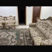 مبل سلطنتی با ناهارخوری چوب راش|مبلمان خانگی و میز عسلی|مینودشت, |دیوار