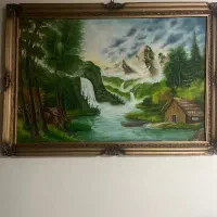 تابلو رنگ روغن ،