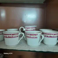 سرویس چینی قدیمی اصل ژاپن 60پارچه