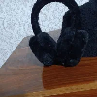 کلاه باکت و گوش گیر تدی مدل هدفونی مشکی|لباس|کرمانشاه, |دیوار