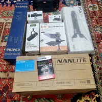 تجهیزات کامل تولید محتوا Sony/Shure/Nanlite/Rode