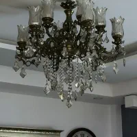 لوستر|لوستر و چراغ آویز|نشتارود, |دیوار