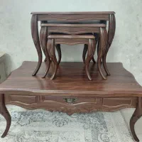 کلکسیون میز جلومبلی ام دی اف ۴ تیکه درجه ۱ شیک