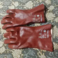 ۵ جفت دستکش ضد مواد، نو و درجه۱ در قرچک