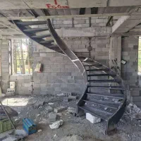 پله آهنی صاف و گرد|خدمات پیشه و مهارت|نجف‌آباد, امام خمینی|دیوار