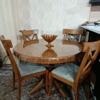 ناهار خوری چوب راش سفارشی نو نو