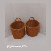 سبد حصیری قابل شستشو|صنایع دستی و سایر لوازم تزئینی|میناب, |دیوار