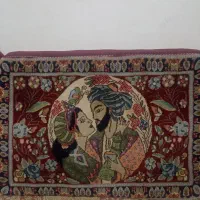 6عدد پشتی پشمی دست بافت