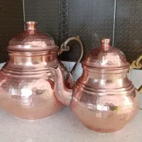 کتری قوری مسی