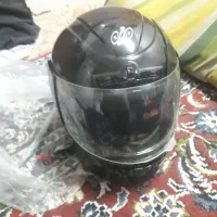 کلاه ایمنی نو،وچراغ عقب موتور
