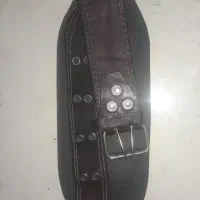 کمربند بدنسازی چرم طبیعی