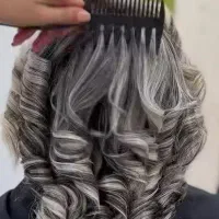 مدل برای رنگ و مش و کوتاهی رایگانه