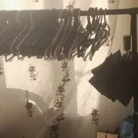 رگال لباس و آویز پلاستیکی لباس