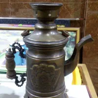 سماور ذغالی نو برنجی