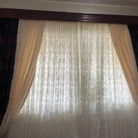 ست کامل پرده ، والان ، کتیبه ، گل میخ