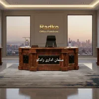 مبلمان اداری میز mo7/نایک /جکسون پایه مثلثی اقساط|مبلمان اداری|تهران, یافت آباد جنوبی|دیوار