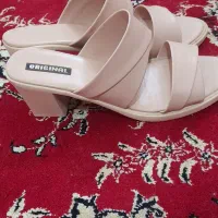 دمپایی گلبهی پاشنه بلند|کیف، کفش، کمربند|سرپل ذهاب, |دیوار