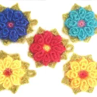 اسکاج و دستگیره های بافتنی|سفره، حوله، دستمال آشپزخانه|چرام, |دیوار