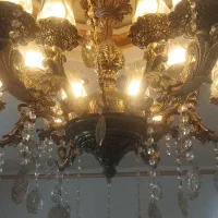 لوستر طلایی در حد