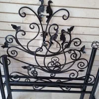 تخت فرفوژه یکنفره با  کفی  چوبی