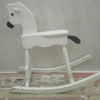 راکر اسب کودک چوبی کد M17