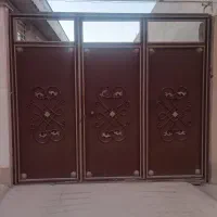 درب حیاط خانه ویلایی