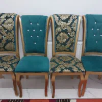 میز غذا خوری ۴ نفره و مینی بوفه