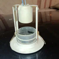 قاب هالوژن و سرپیچ سرامیکی