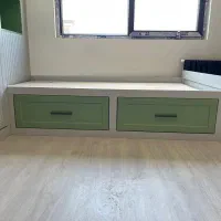 ست تخت کمد میز تحریر نئوکلاسیک|تخت و سرویس خواب|تهران, دبستان|دیوار