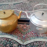 کتری بزرگ و صافی استیل و قابلمه روحی  قابلمه چدن|ظروف پخت‌وپز|مشهد, سرافرازان|دیوار