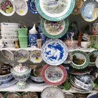 بشقاب دیواری های جذاب|کلکسیون اشیاء عتیقه|قزوین, |دیوار