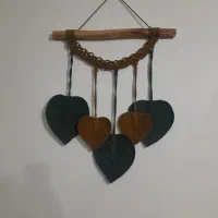 دیوار کوب مکرومه