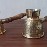 قهوه جوش برنزی هندی|قوری، کتری، قهوهساز دستی|تبریز, |دیوار