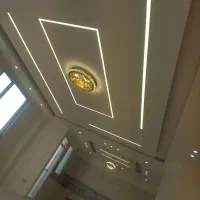 کناف .کاغذ دیواری .لاین نوری