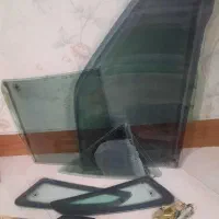 شیشه ها و اینه بغل بالابر پراید