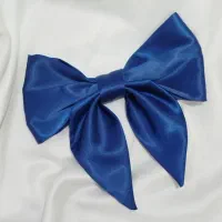 پاپیون سرمه ای ساتن