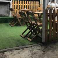 میز و صندلی تاشو چوبی