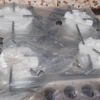 گاز ۴ شعله صفحه ای استیل تابان استاندارد