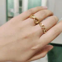 انگشترهای طلا کم وزن برای هدیه