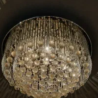 لوستر سقفی کنترل دار ۲ عدد