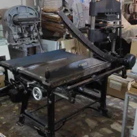 دستگاه برش مقوا تک بر قدیمی عتیقه صحافی