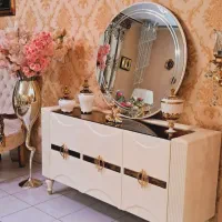 ست آینه کنسول ومیز تی وی مدل دنیز|بوفه، ویترین، کنسول|رباط‌کریم, شهرک صنعتی صباشهر|دیوار