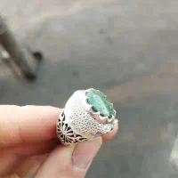 انگشتر توپاز و فیروزه|جواهرات|مشهد, انقلاب|دیوار