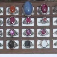 تعدادبیست عددانگشترفروش بصورت یکجا و تکی