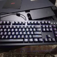 کیبورد آرجی بی گیمینگ سنگین|قطعات و لوازم جانبی رایانه|رشت, منظریه|دیوار