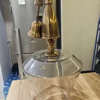 لوستر حبابی برنجی