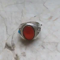 انگشتر مردانه رکاب نقره اصل