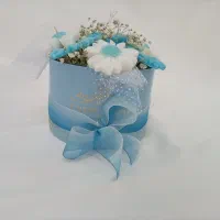 باکس گل شمع زیبا|گل مصنوعی|یزد, |دیوار