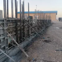 آرماتوربندی،قالب بندی،بتن ریزی و